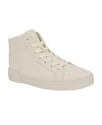 Calvin Klein Mens Rexon Lace-Up High-Top Sneakers Product Image