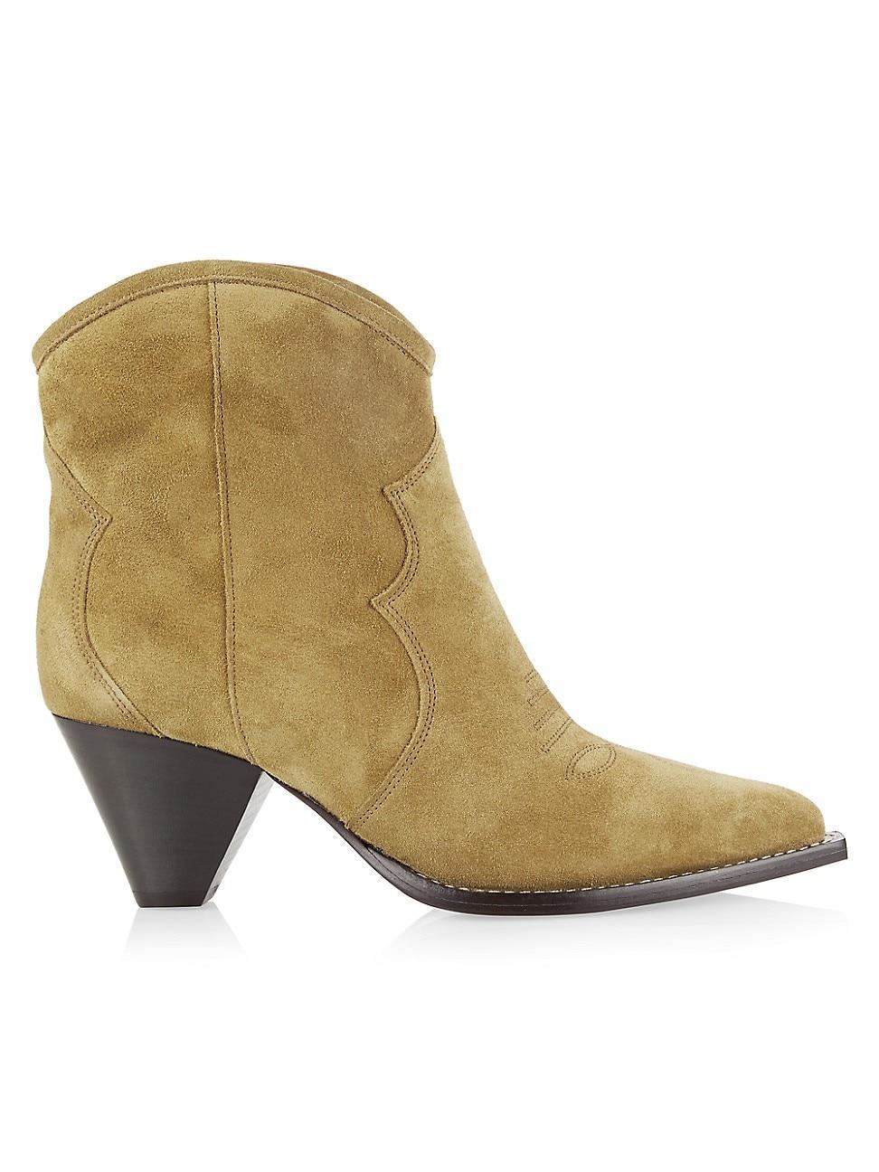 Womens Darizo 60MM Suede Booties Product Image