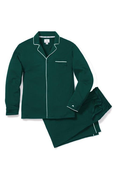 Petite Plume Mens Luxe Pima Evergreen Pajamas Product Image