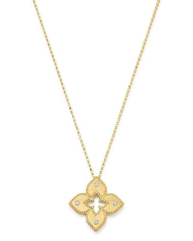 Roberto Coin Venetian Princess Diamond Pendant Necklace Product Image