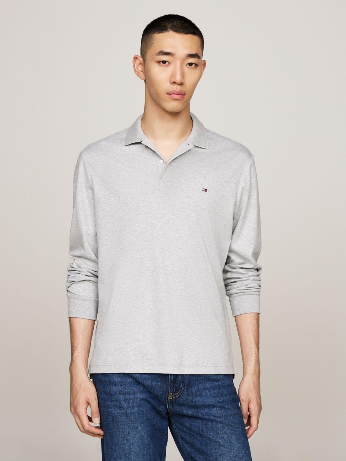 Tommy Hilfiger Men's Regular Fit Long-Sleeve Polo Product Image