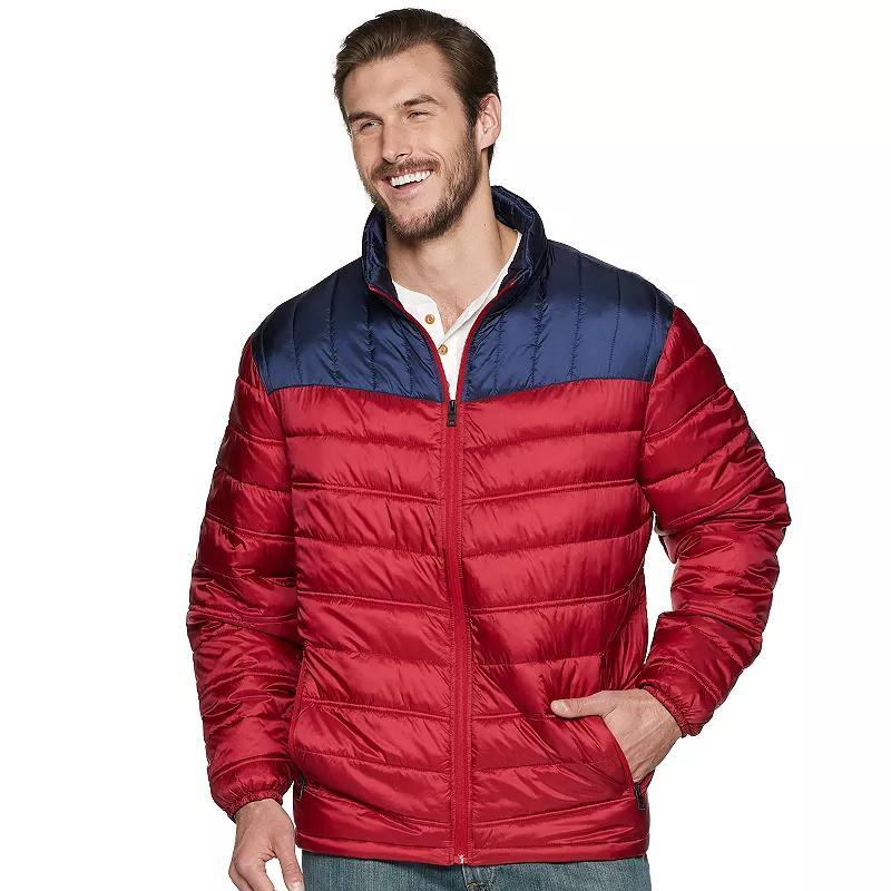 Big & Tall Halitech Colorblock Jacket, Mens Product Image