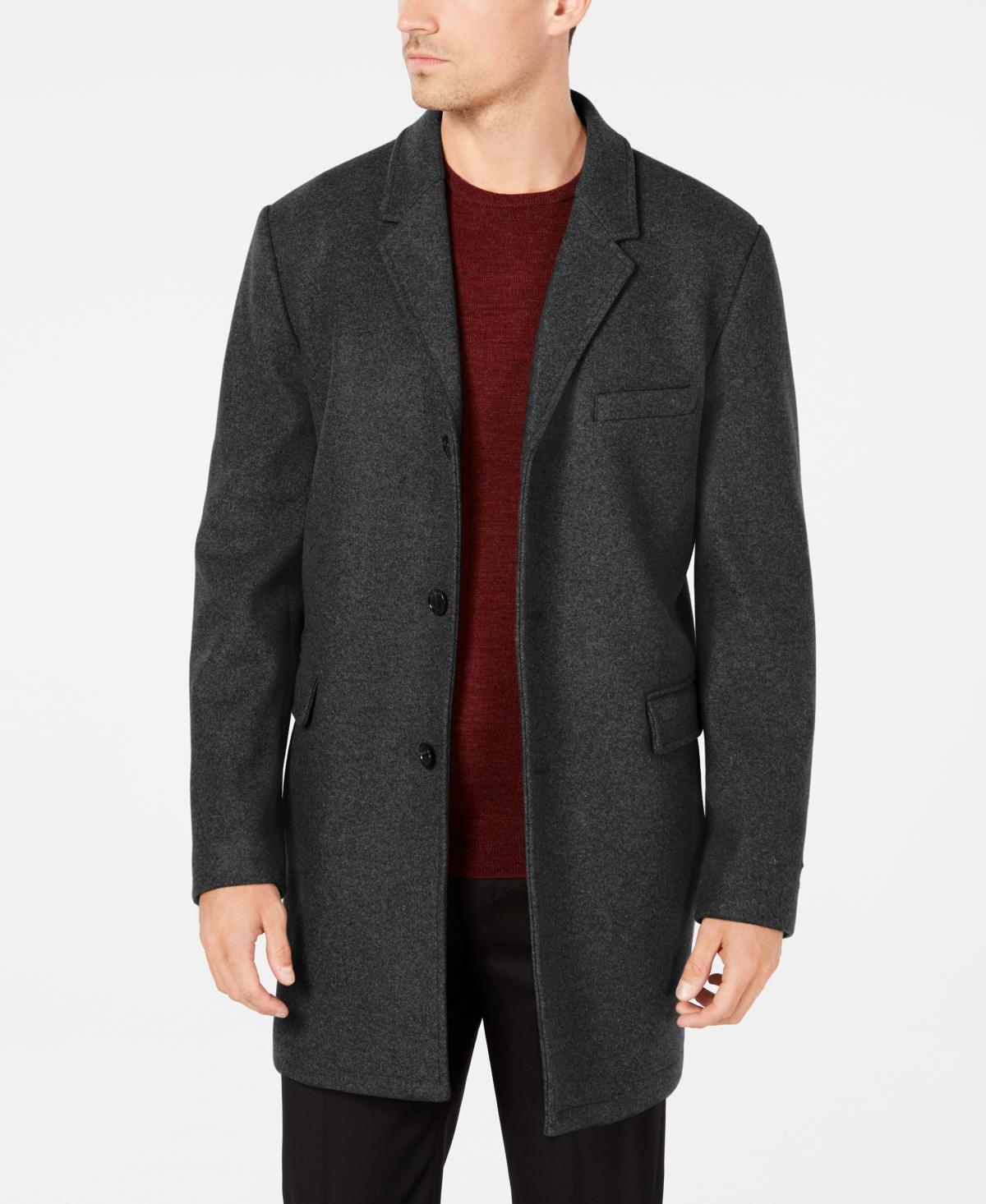 Michael Kors Mens Ghent Slim-Fit Overcoat Product Image