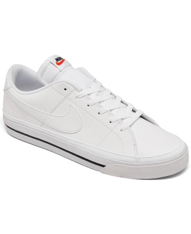 Men's Court Legacy Next Nature Casual Sneakers From Finish Line In White Product Image