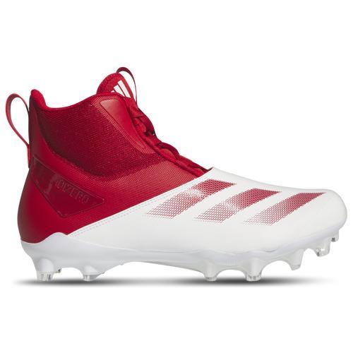 adidas Mens adidas adiZero Chaos Lineman - Mens Football Shoes White/White/Team Royal Blue Product Image