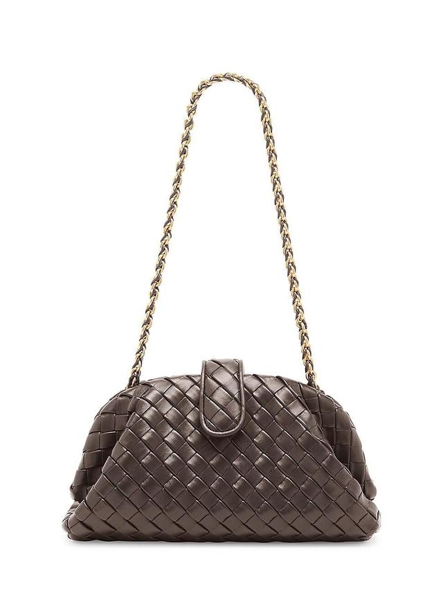 Bottega Veneta Lauren 1980 Teen Leather Clutch Product Image