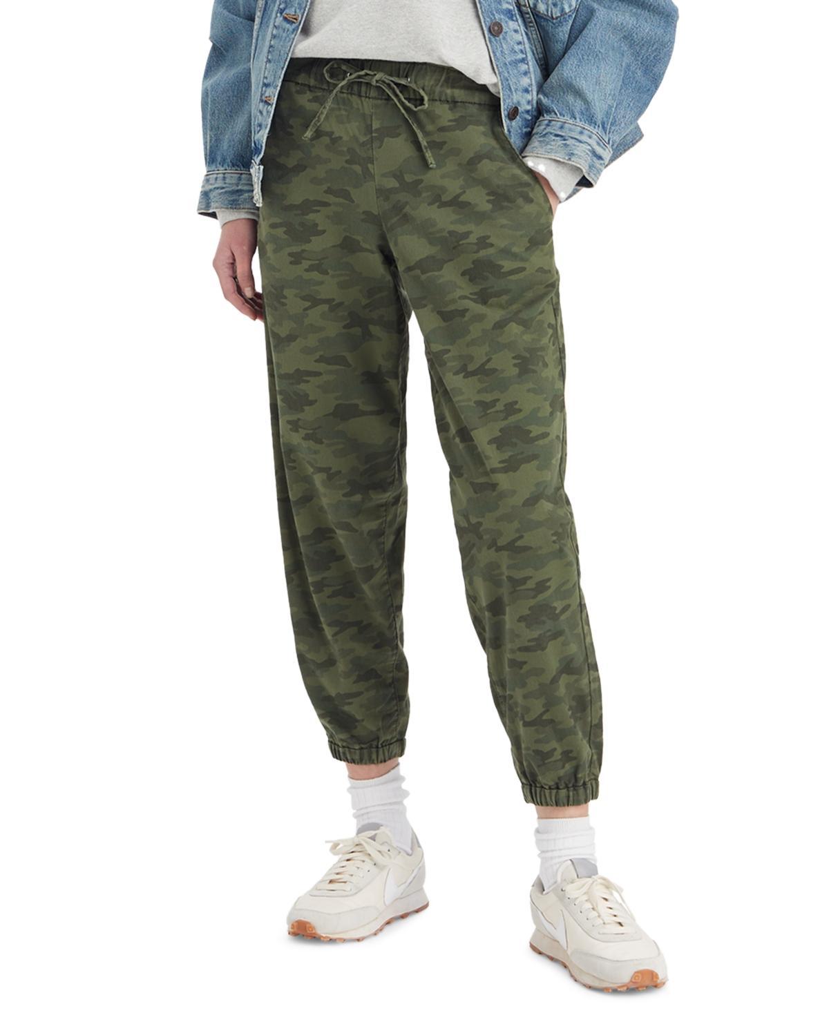 Womens Levis Off-Duty Joggers Green Product Image