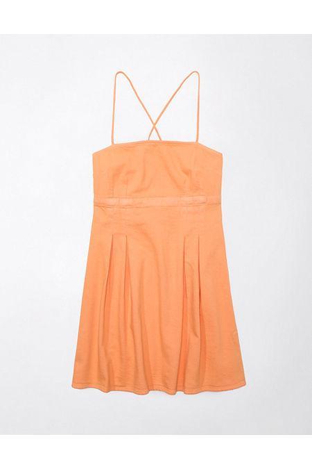 AE Dreamy Drape Pleated Strappy Mini Dress Womens Product Image