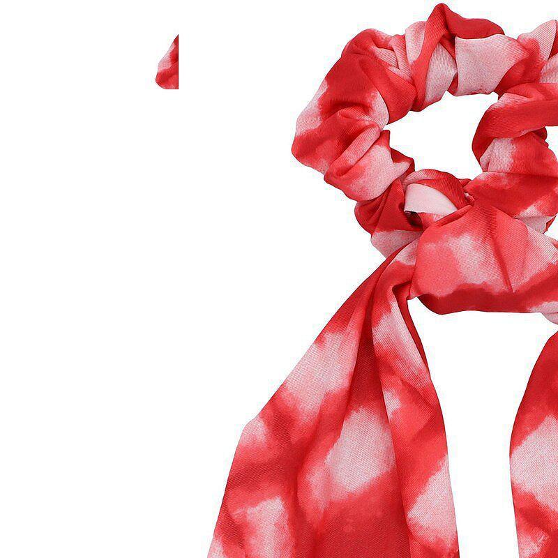 Womens ZooZatz Wisconsin Badgers Tie-Dye Scrunchie Scarf Product Image