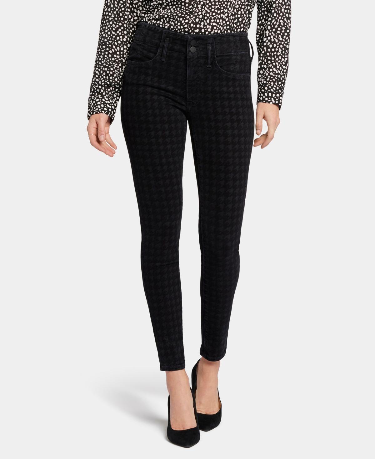 Nydj Ami Hollywood Skinny Jeans in Houndstooth Product Image