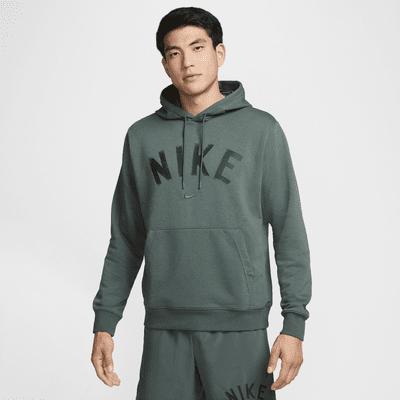 Nike Swoosh Men's Dri-FIT French Terry Pullover Fitness Hoodie Product Image