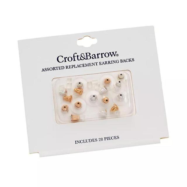 Croft & Barrow Replacement Earring Backing Set, Womens, Multicolor Product Image