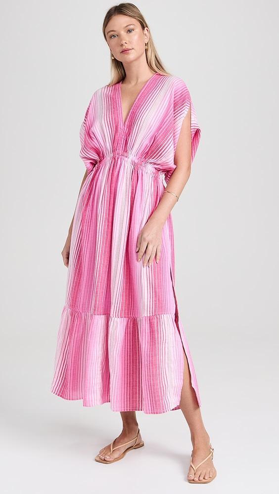 Lemlem Leila Plunge Dress | Shopbop Product Image