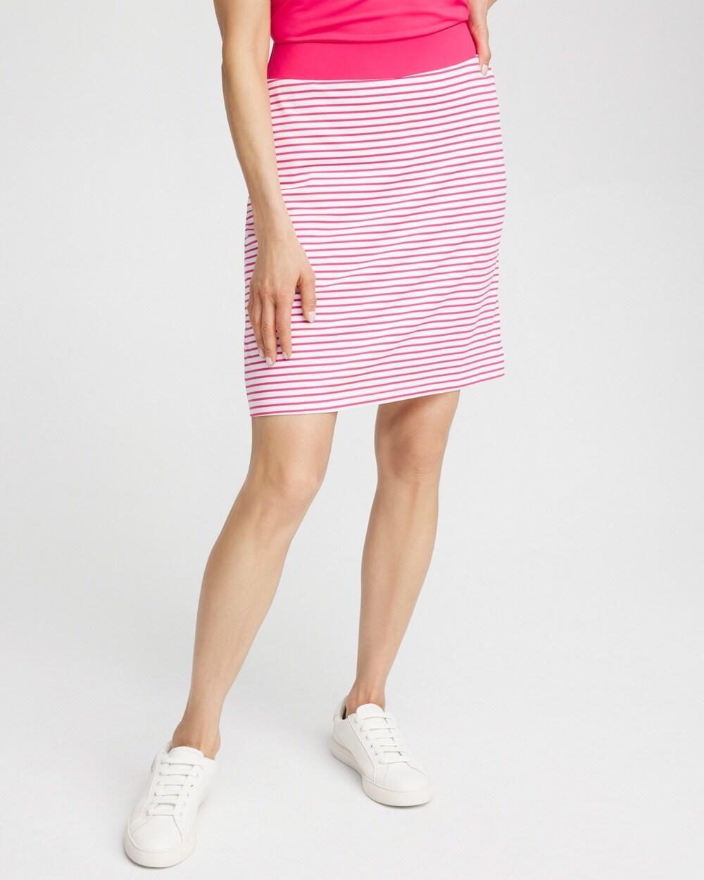 Women's Activewear UPF Knit Stripe Skort Product Image