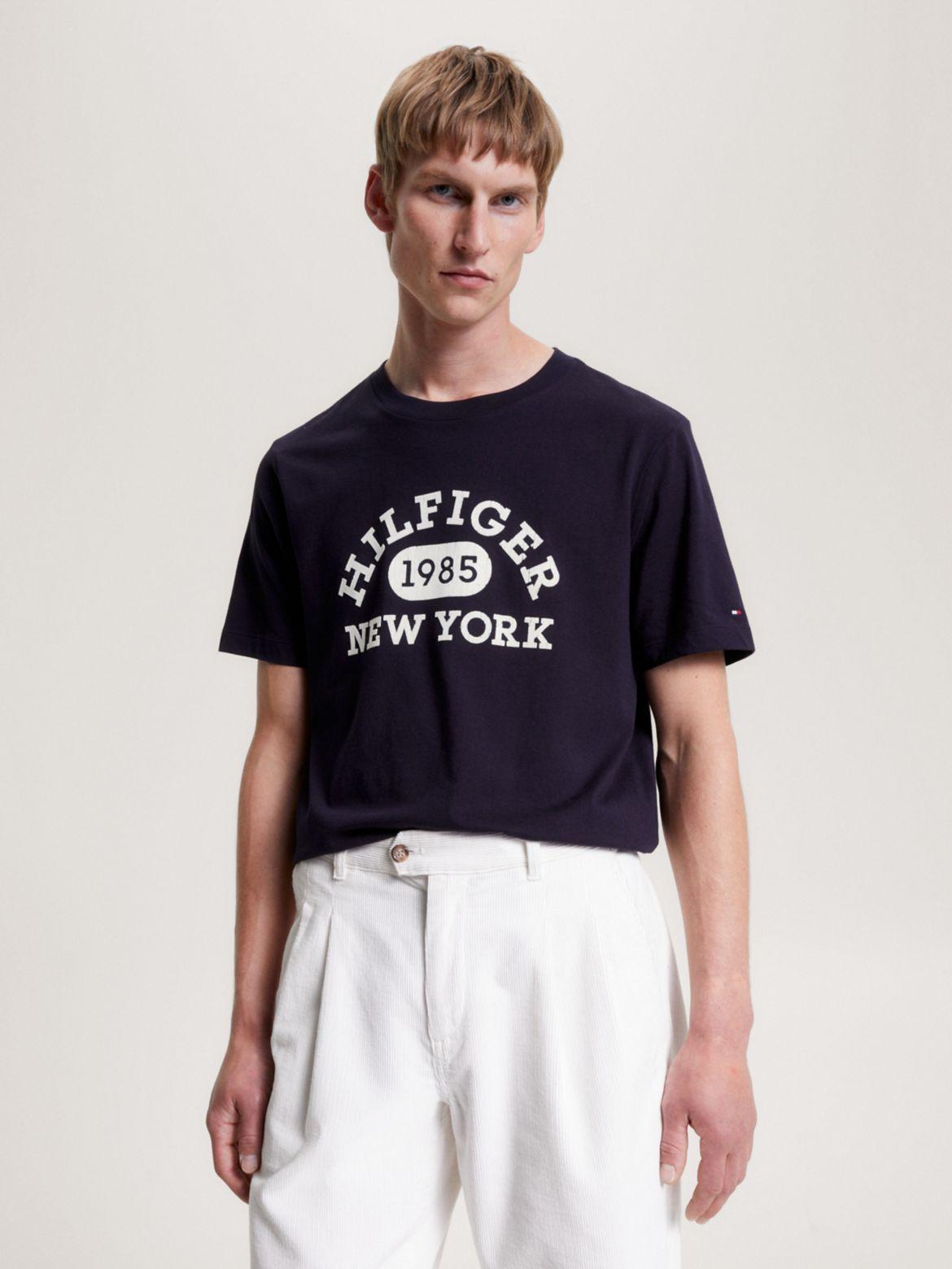 Tommy Hilfiger Men's Varsity Monotype Logo T-Shirt Product Image