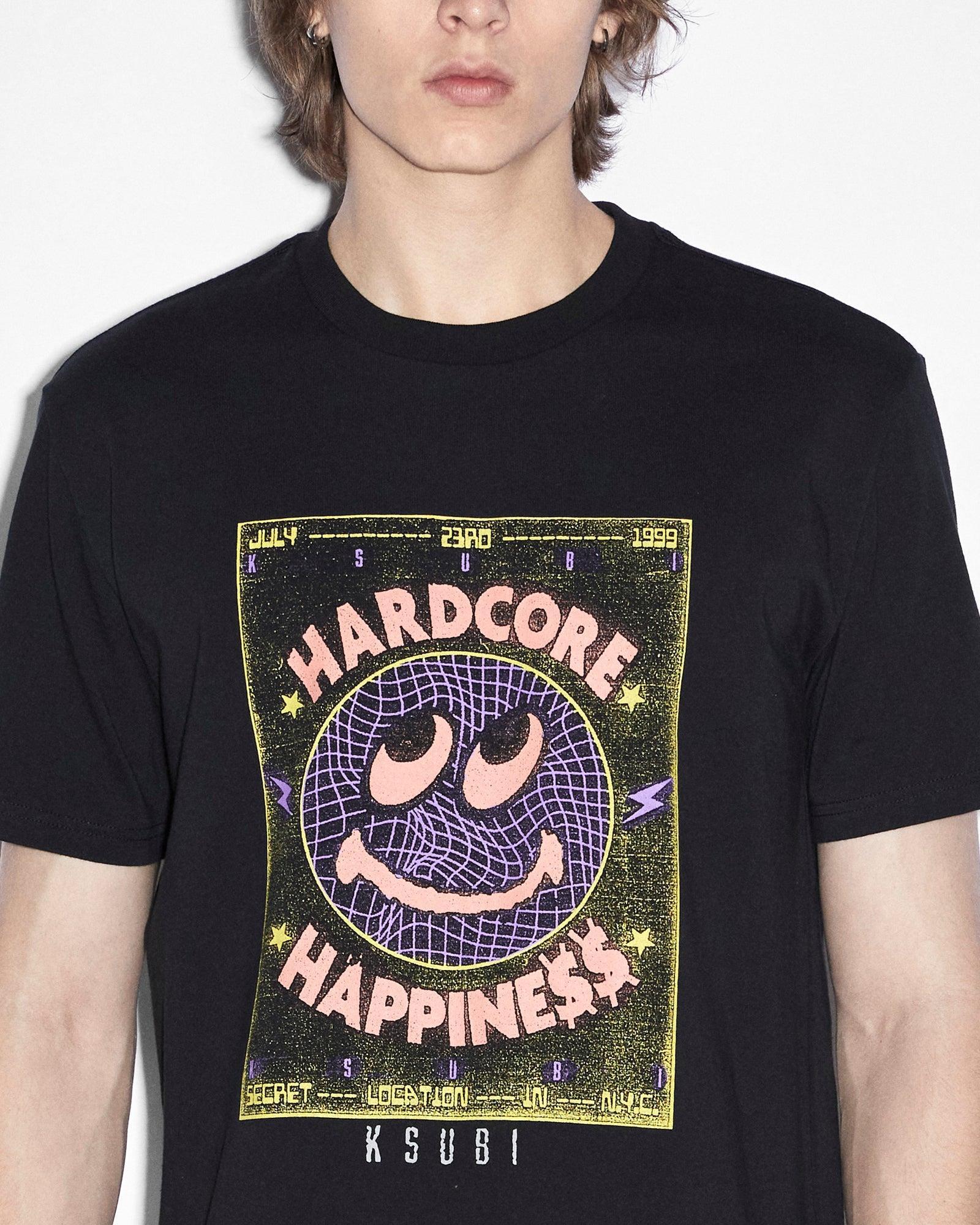 HARDCORE KASH SS TEE JET BLACK Male Product Image