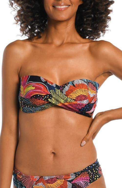 La Blanca Sunlit Soiree Twist Bandeau Bikini Top Product Image