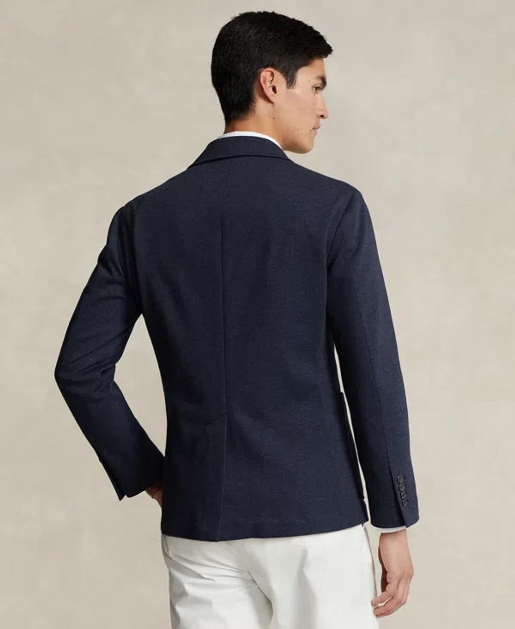 Men's Soft Herringbone Sport Coat In Navy,blue Product Image