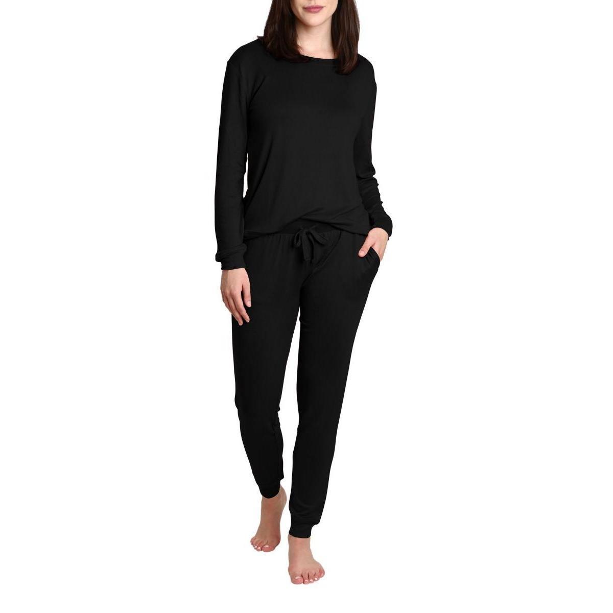 Womens Crew Neck Top with Jogger Product Image