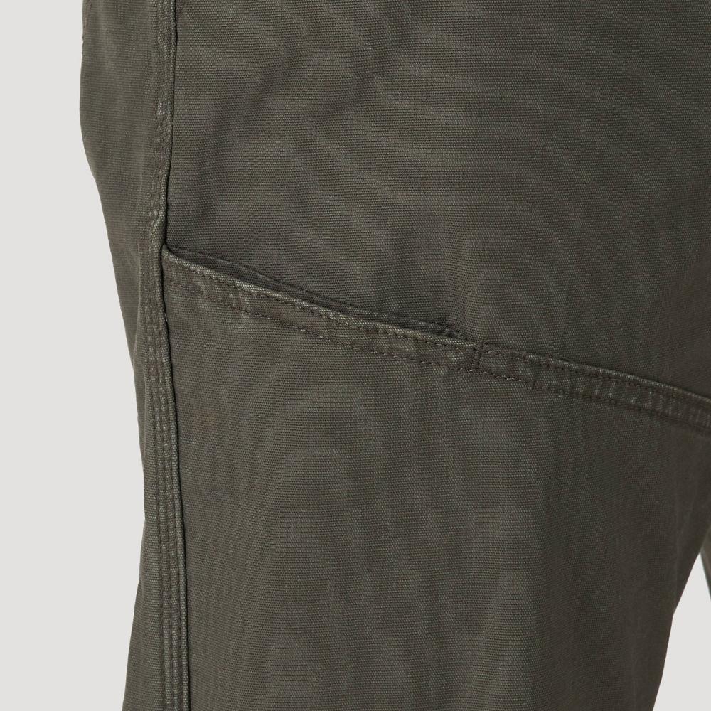 Wrangler Mens ATG Canvas Straight Fit Slim 5-Pocket Pants - Black 30x30 Product Image