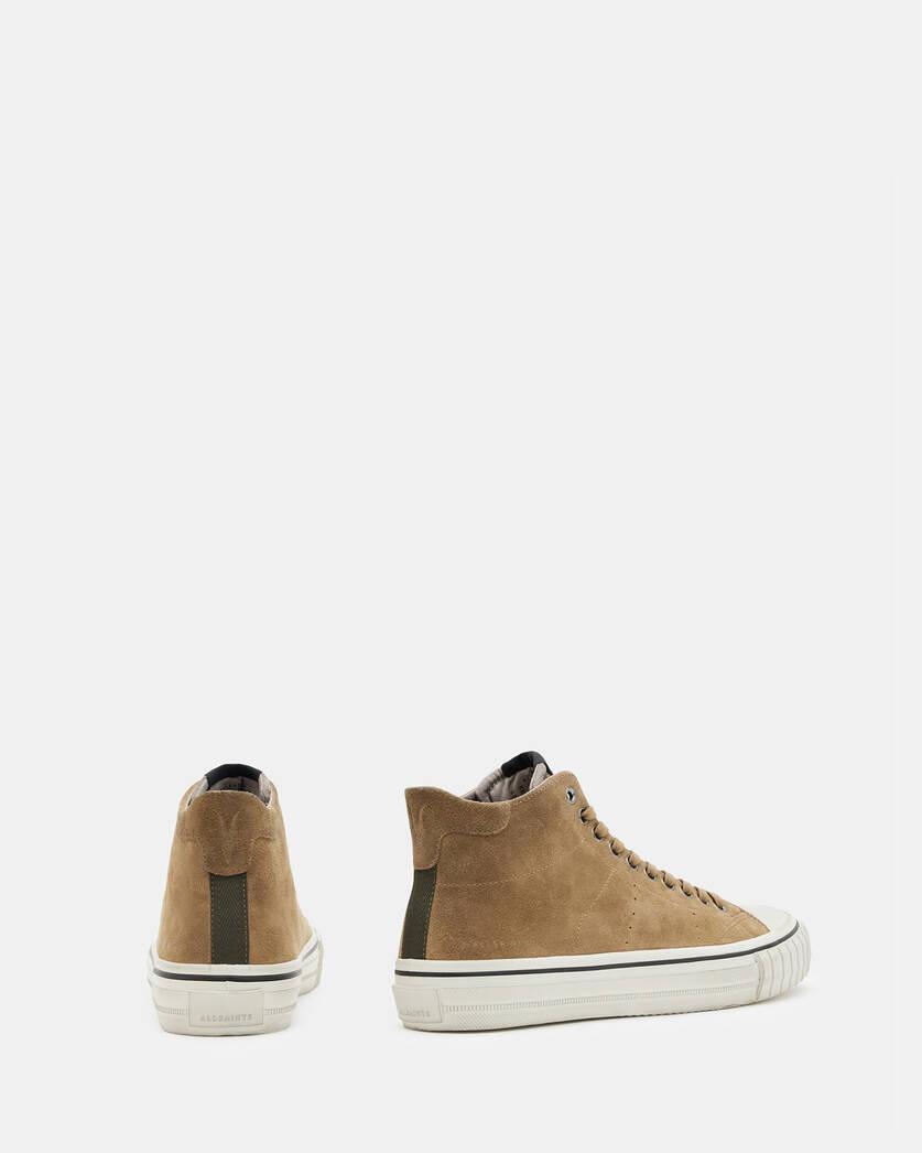 Lewis Lace Up Leather High Top Sneakers Product Image