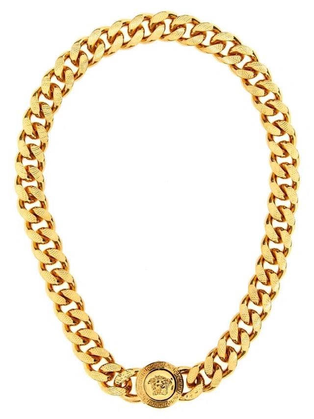 Medusa Necklace In Golden Product Image