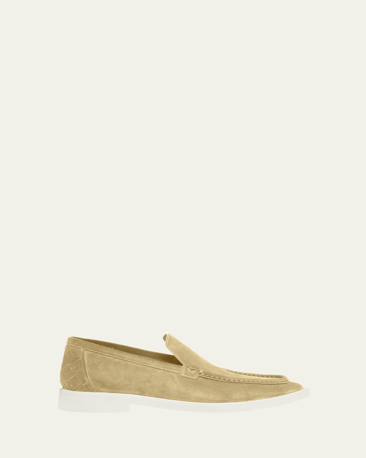 Mens Astair Suede Casual Slip-On Loafers Product Image