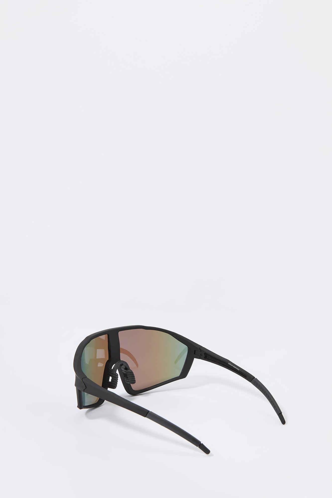 Soft Touch Tinted Shield Sunglasses Male Product Image