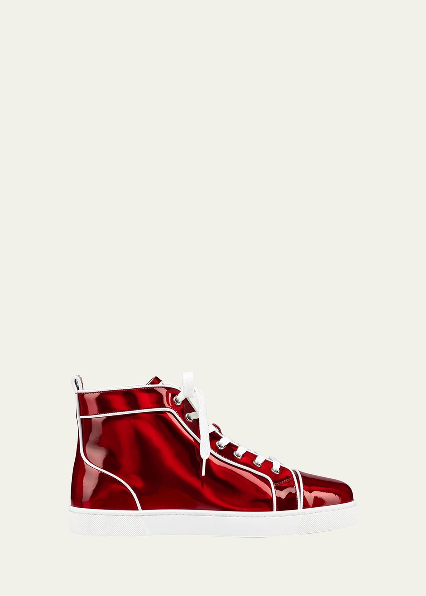 Mens Louis Orlato Red Sole High-Top Sneakers Product Image