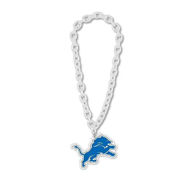 WinCraft Detroit Lions Big Chain Logo Necklace, Mens, Team Product Image