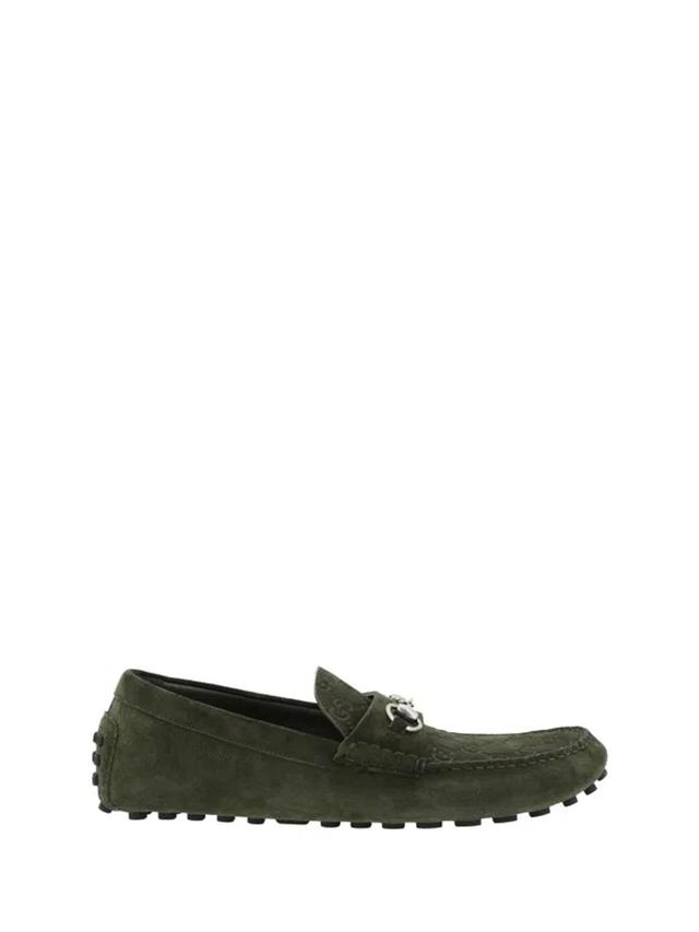 GUCCI Loafers In Green Product Image