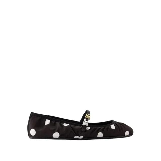 DOLCE & GABBANA Flats In Black Product Image