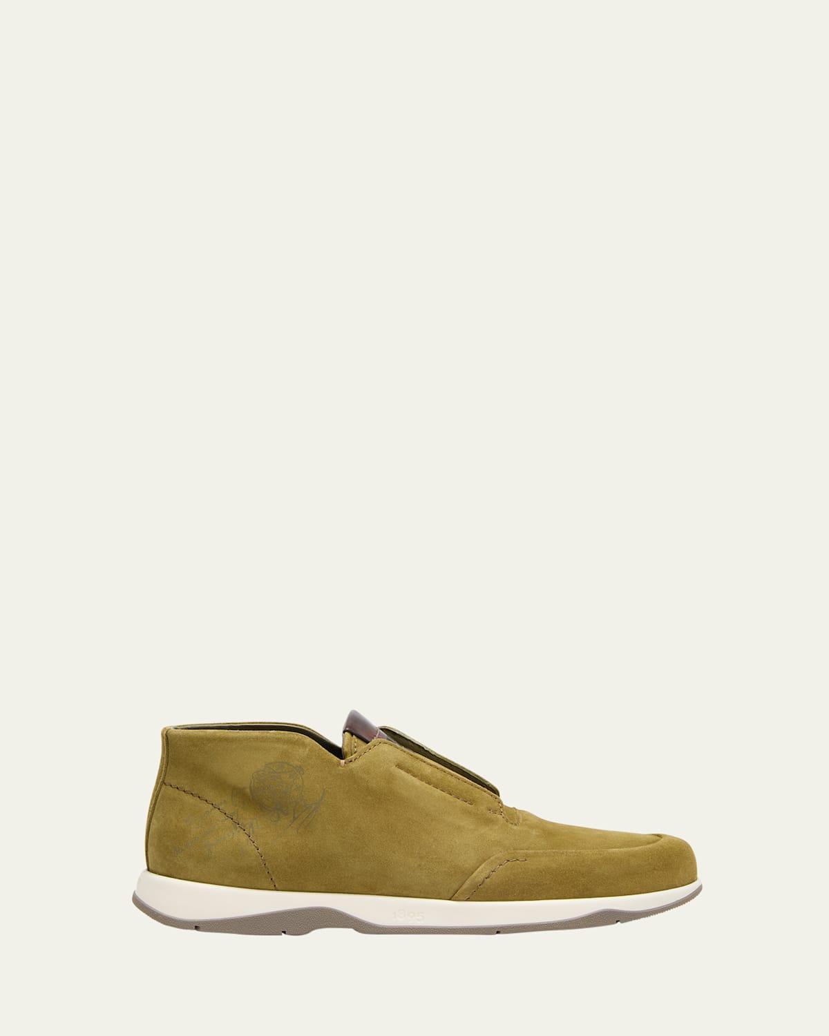 Mens Echappee Suede Slip-On Loafer Boots Product Image