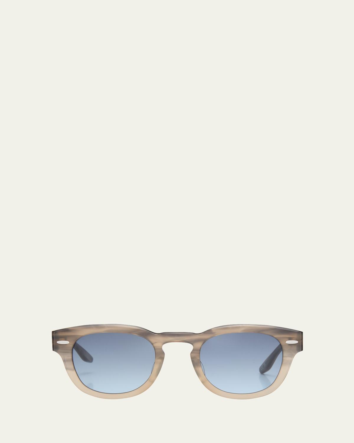 Men's Rectangle Acetate Sunglasses Product Image