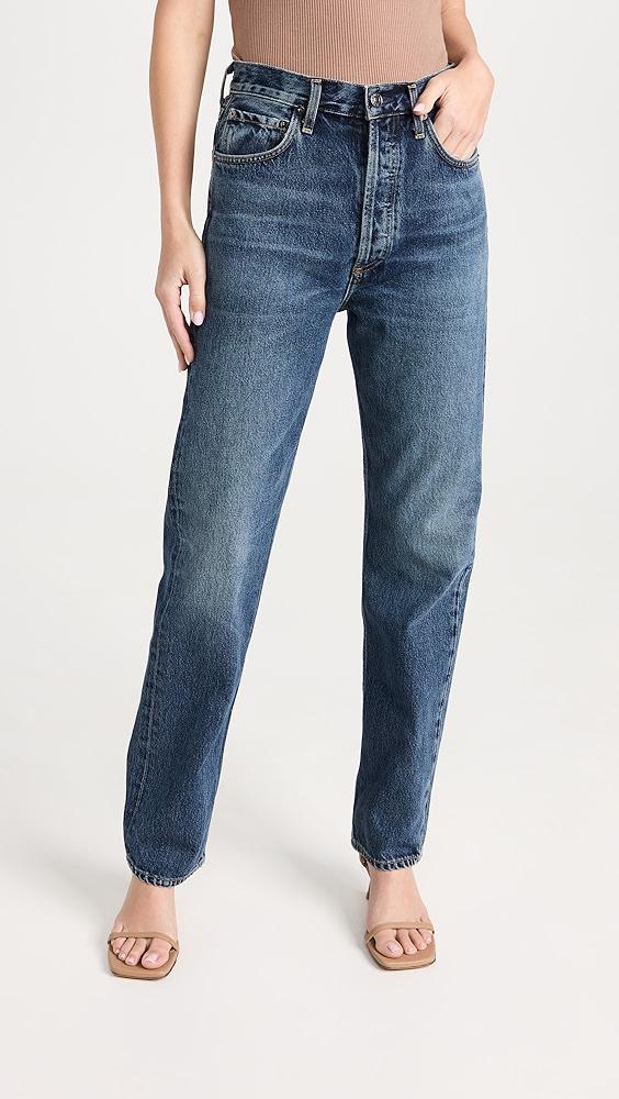 AGOLDE 90s Pinch Waist High Rise Straight Jeans | Shopbop Product Image