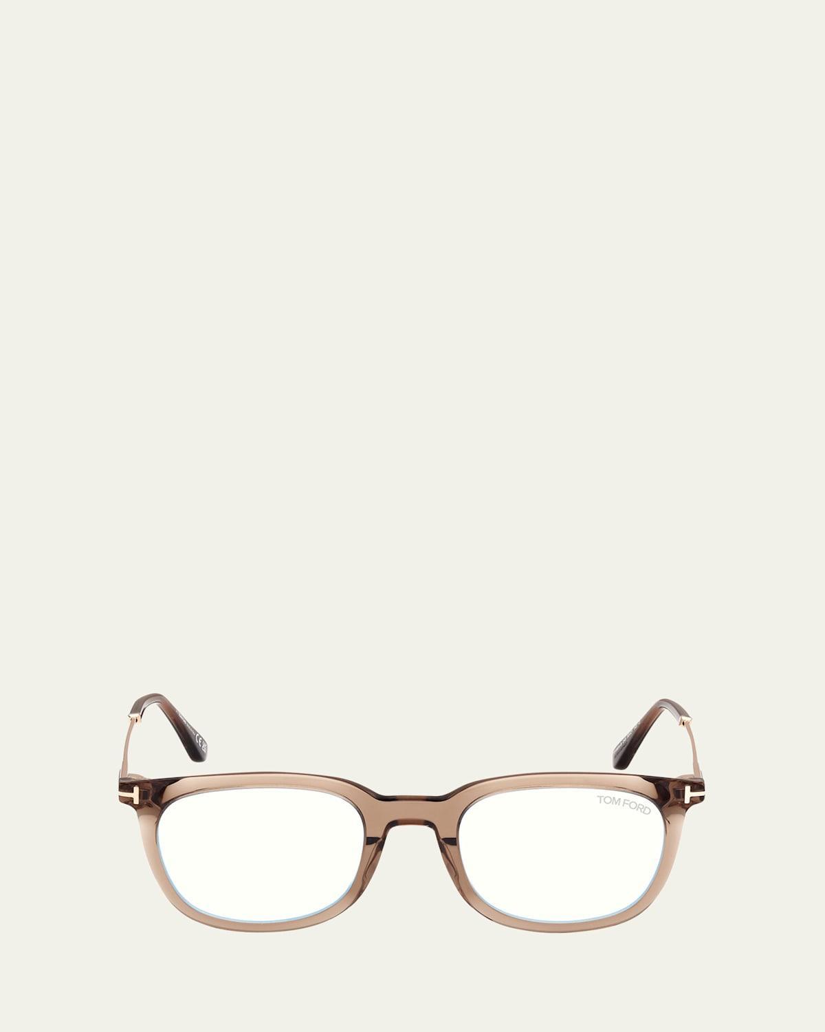 Womens 50MM Rectangular Eyeglasses Product Image