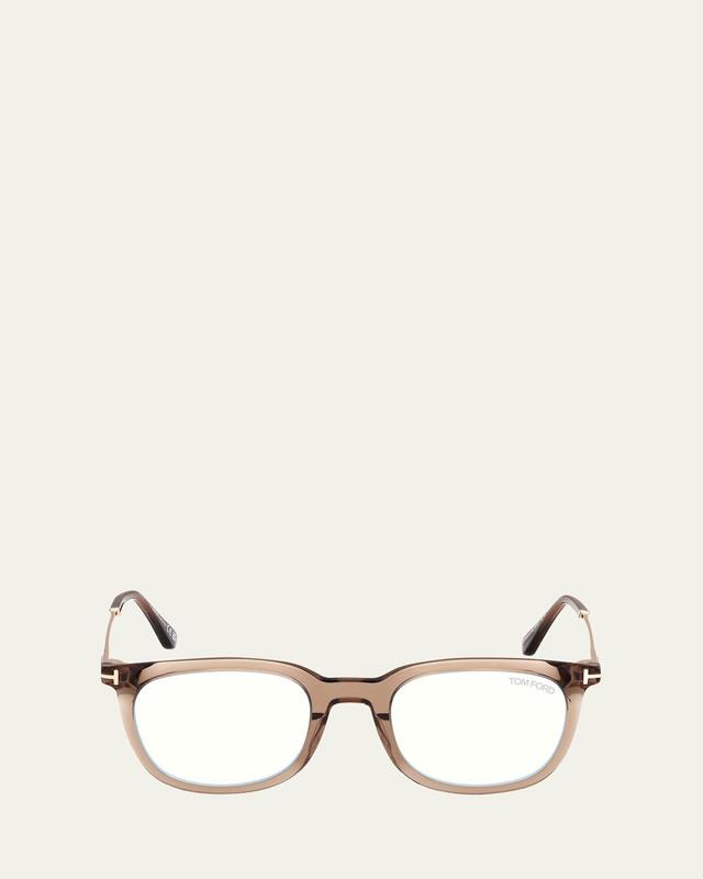 Womens 50MM Rectangular Eyeglasses Product Image