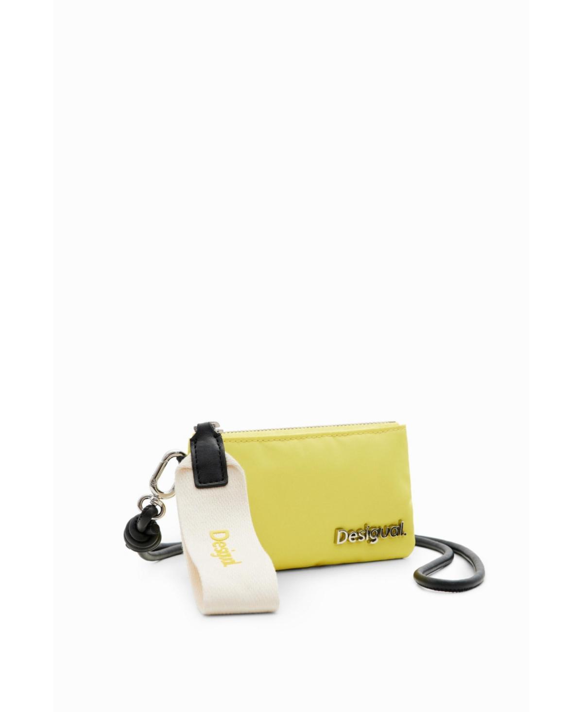 Desigual Womens Small wallet - Yellow Product Image