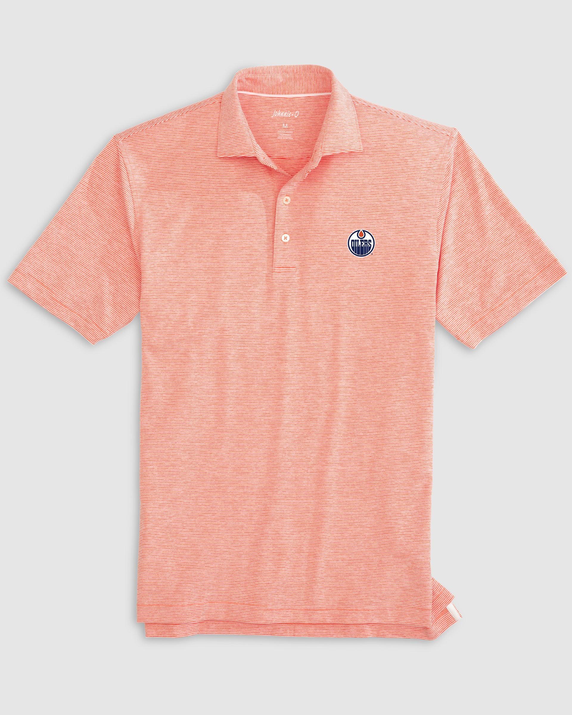 WM Phoenix Open Lyndonn Striped Jersey Performance Polo Product Image