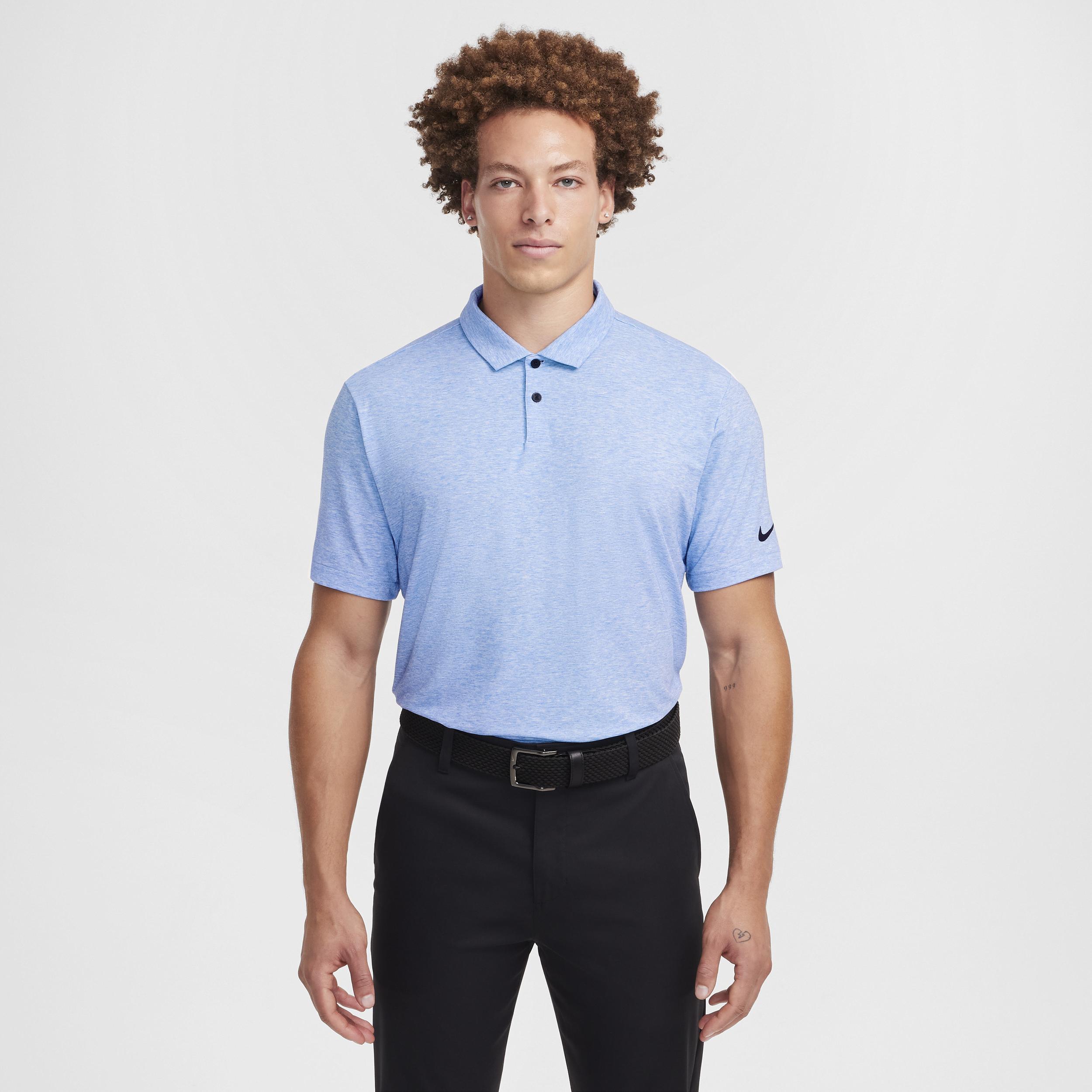 Nike Men's Dri-FIT Tour Heathered Golf Polo Product Image