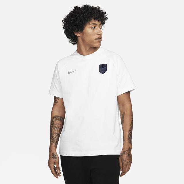 Mens Nike White Usmnt Travel Raglan T-shirt Product Image