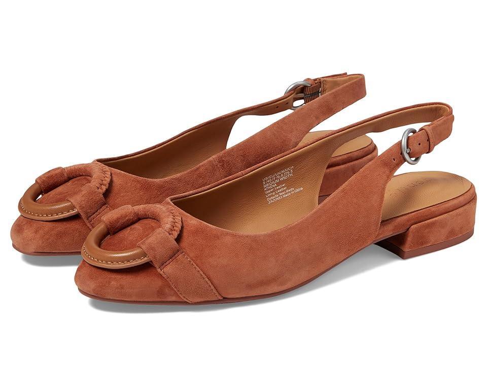 Gentle Souls by Kenneth Cole Athena (Pecan) Women's Flat Shoes Product Image