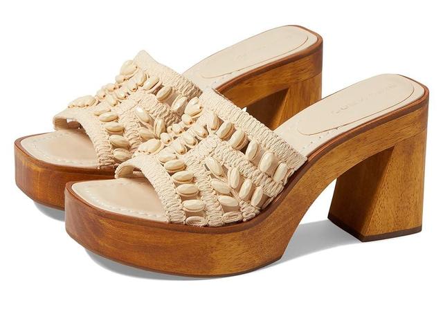 Knox Raffia Bead Mule Sandals Product Image