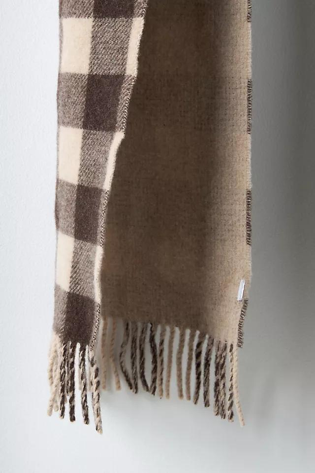 Becksöndergaard Plaid Wool Scarf Product Image