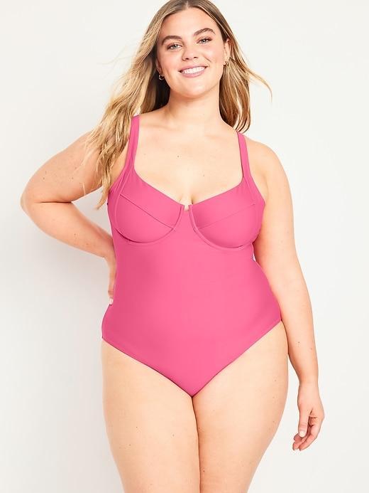 Underwire One-Piece Swimsuit Product Image