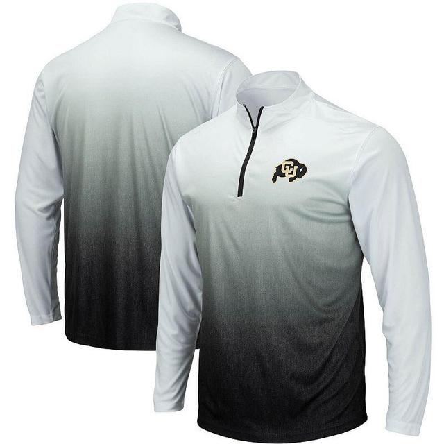 Mens Gray Colorado Buffaloes Magic Team Logo Quarter-Zip Jacket Product Image