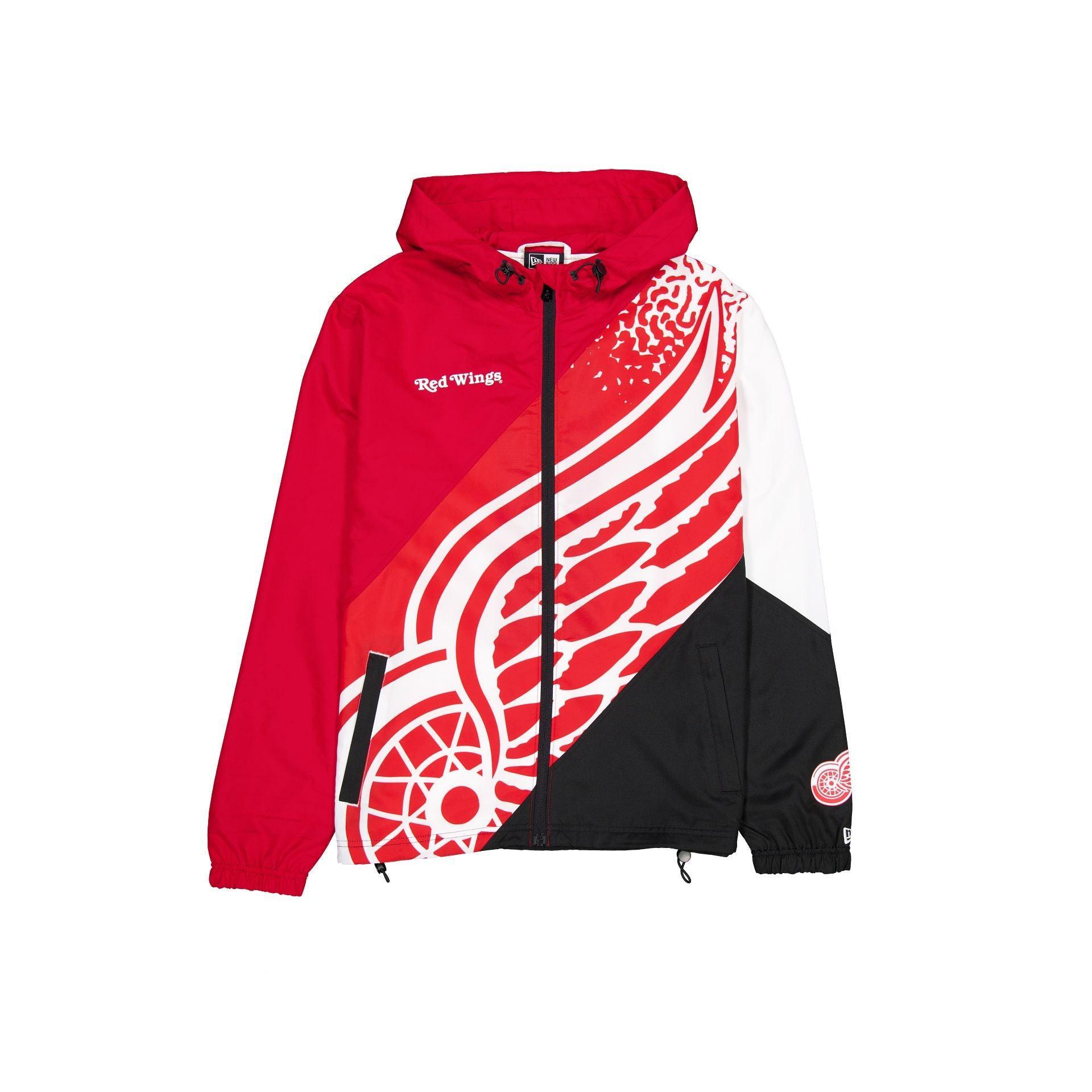 Detroit Red Wings Sport Classics Color Block Windbreaker Male Product Image