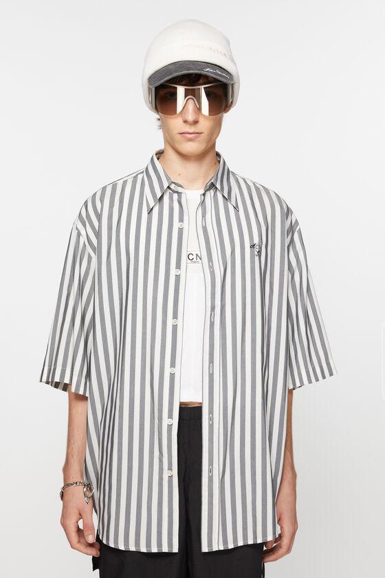 Stripe button-up shirt Product Image