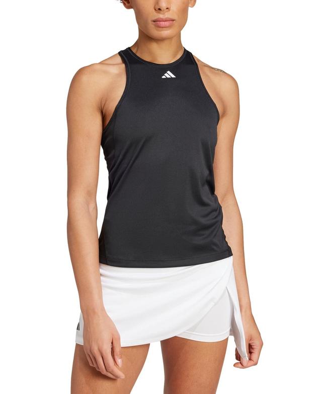 adidas Womens Tennis Club Slim Racerback Tank Top Product Image