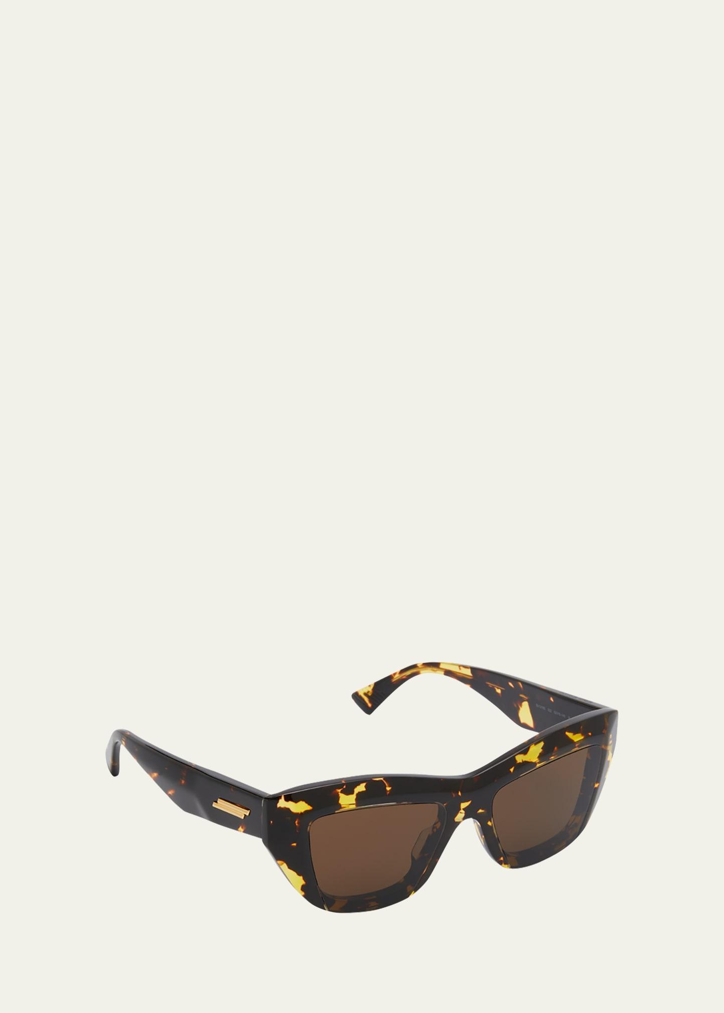 Raised Logo Acetate Cat-Eye Sunglasses Product Image